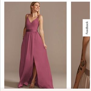 David’s Bridal Bridesmaid Dress